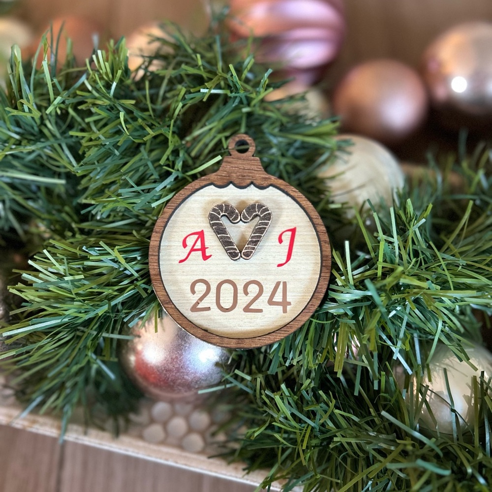 Custom handmade Christmas ornaments